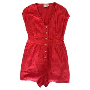 Universal Thread Jumpsuit Red Orange | Size S